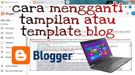 Cara Ganti Template Blogger